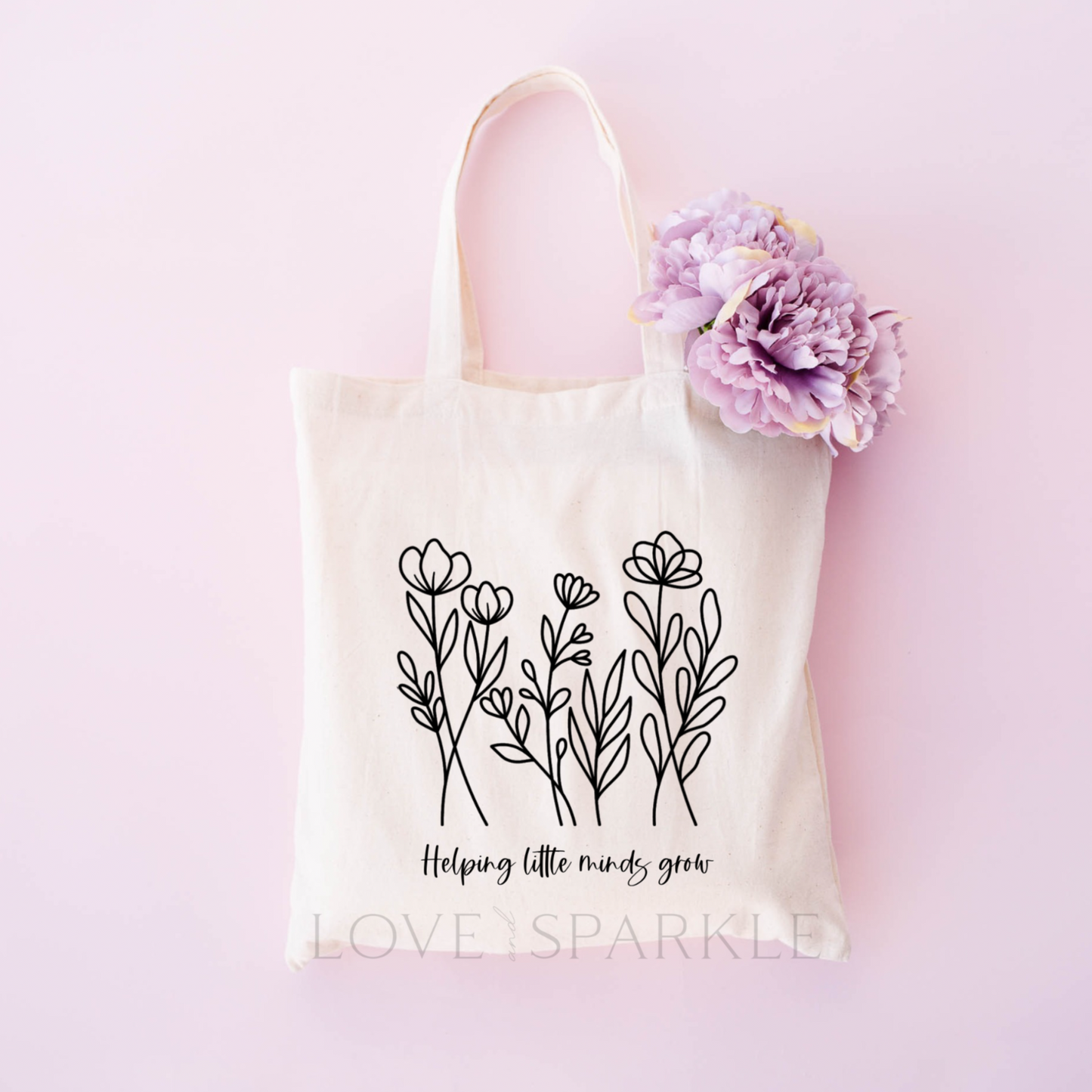 Helping Little Minds Grow Tote