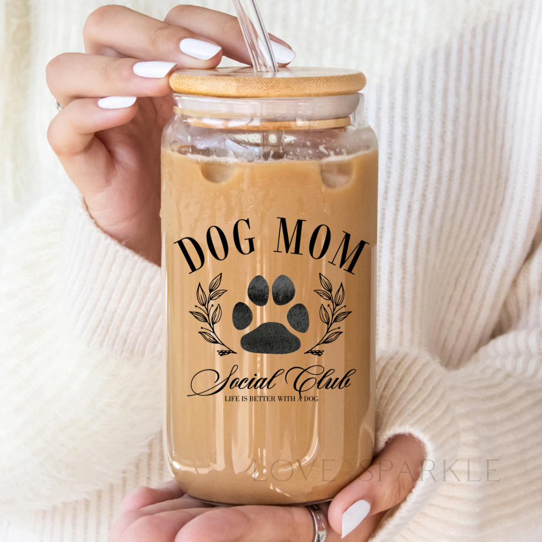 Dog Mom Social Club Cup