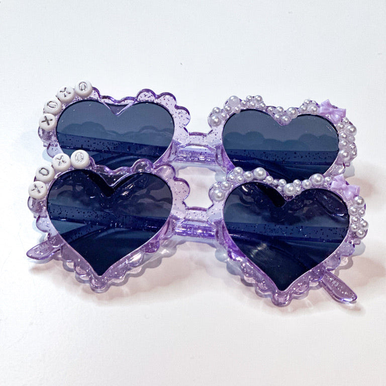 XOXO Scalloped Heart Sunnies