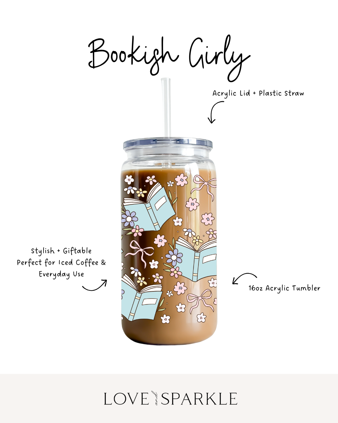 Bookish Girly Cup