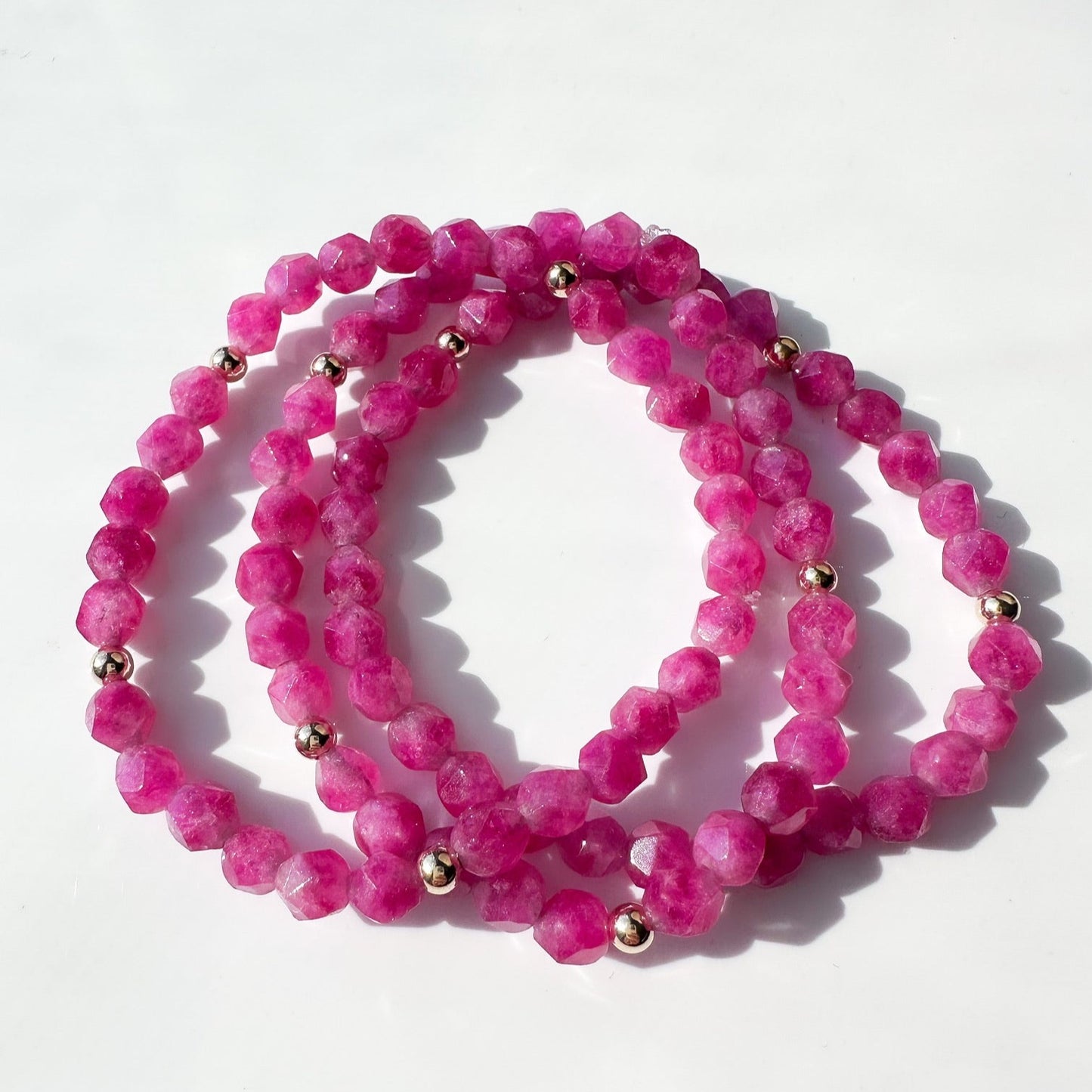 Fuchsia Pink Bracelet