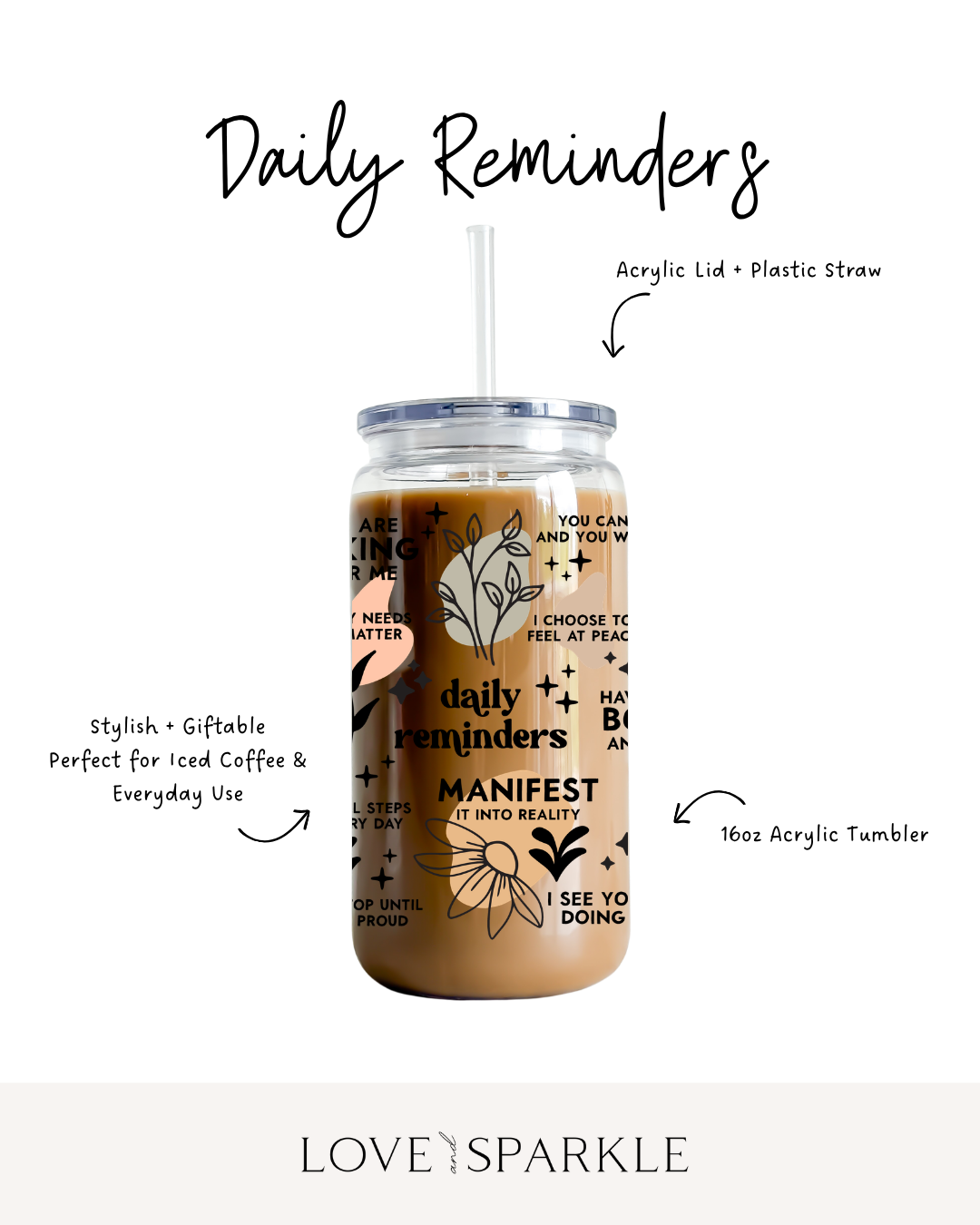 Daily Reminders Cup