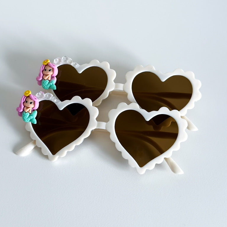 Princess Scalloped Heart Sunnies