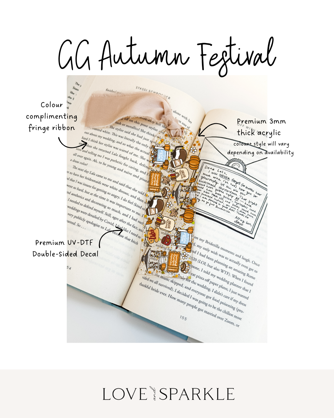 GG Autumn Festival Bookmark