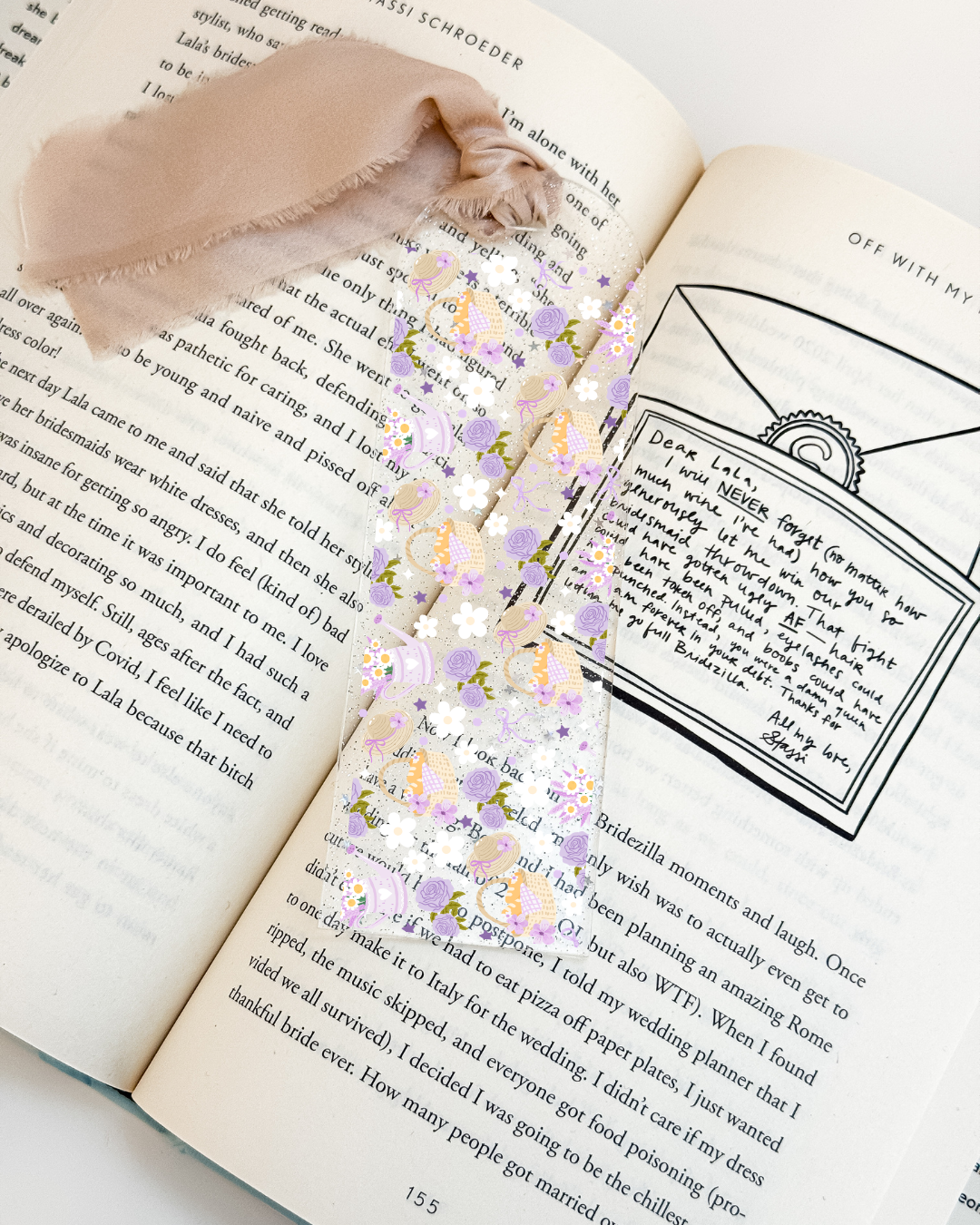 Garden Picnic Bookmark