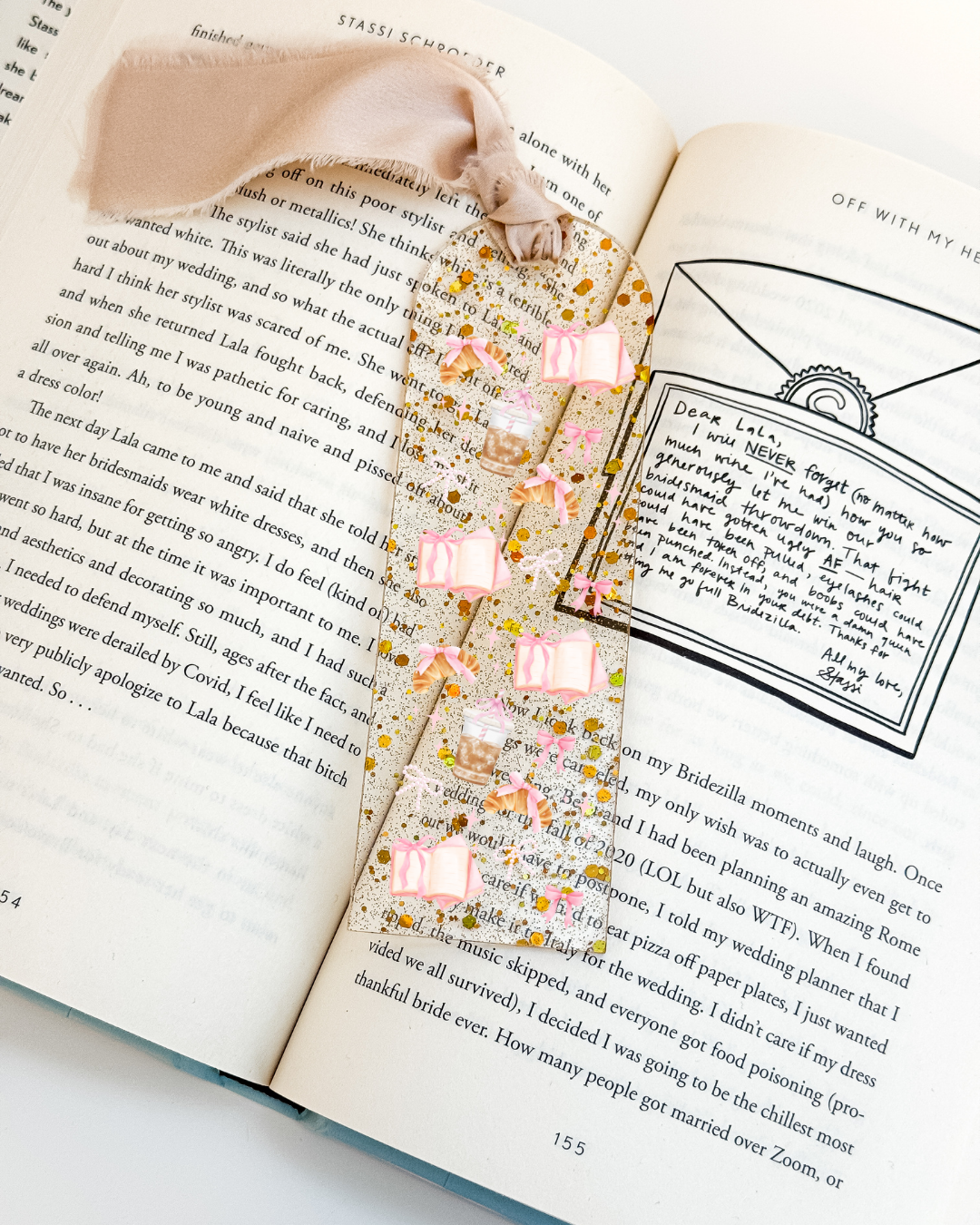 Girlie Coquette Bookmark