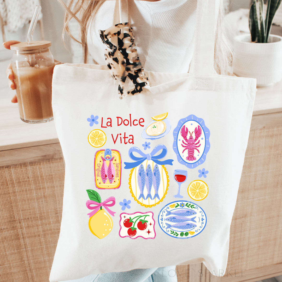 La Dolce Vita Tote Bag