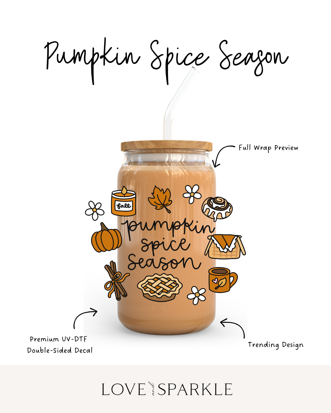 Pumpkin Spice Season Cup