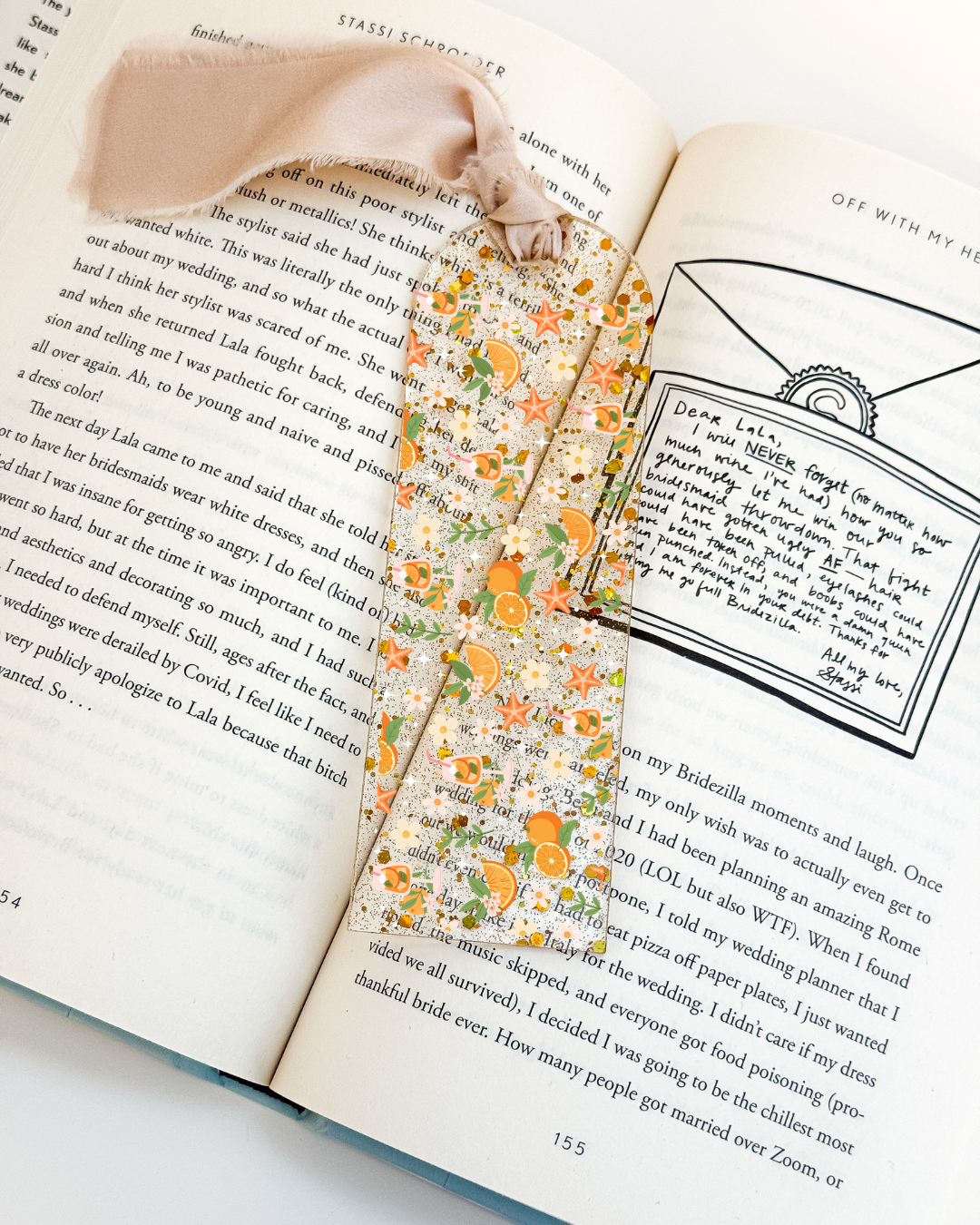 Summer Spritz Bookmark