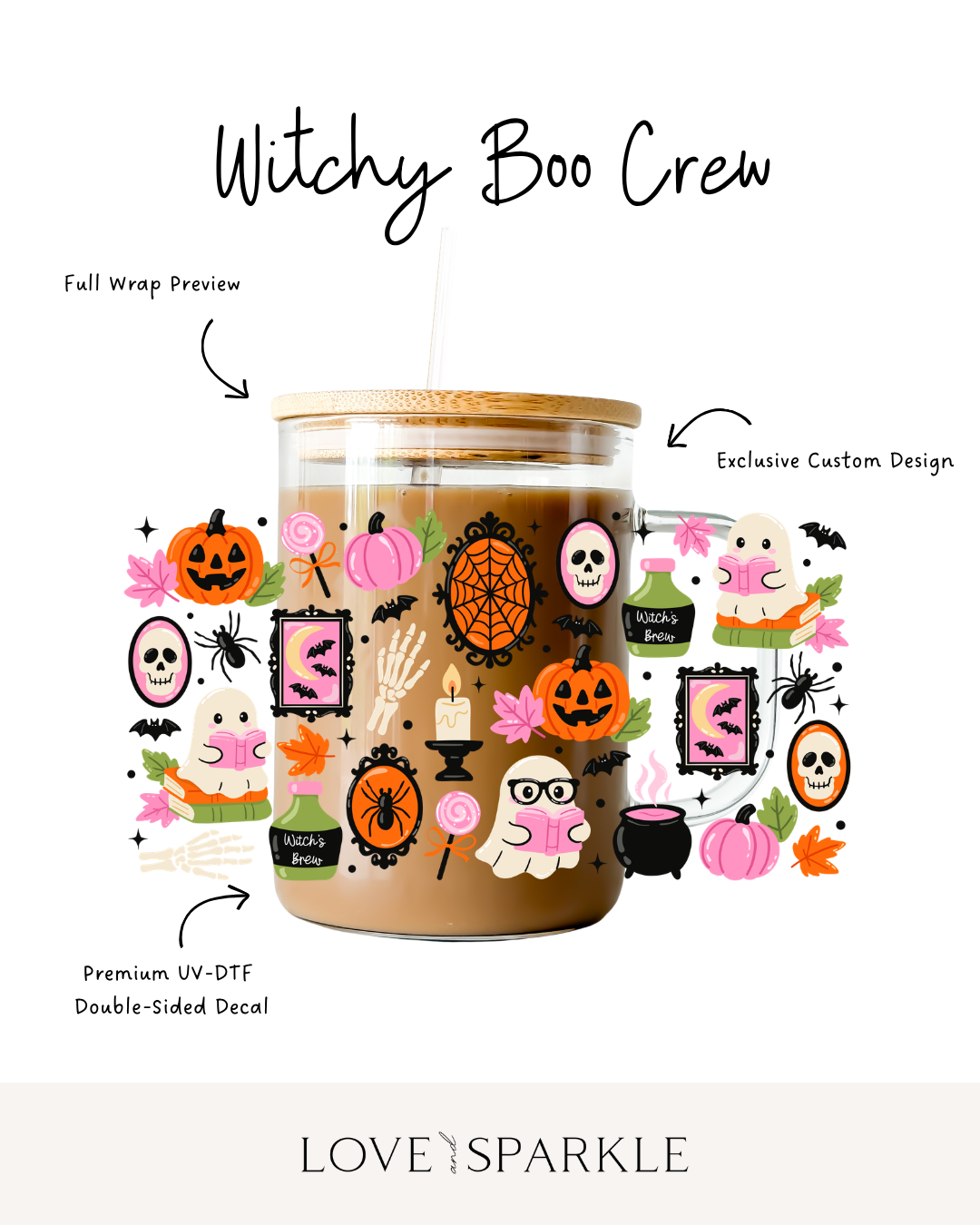 Witchy Boo Crew Cup