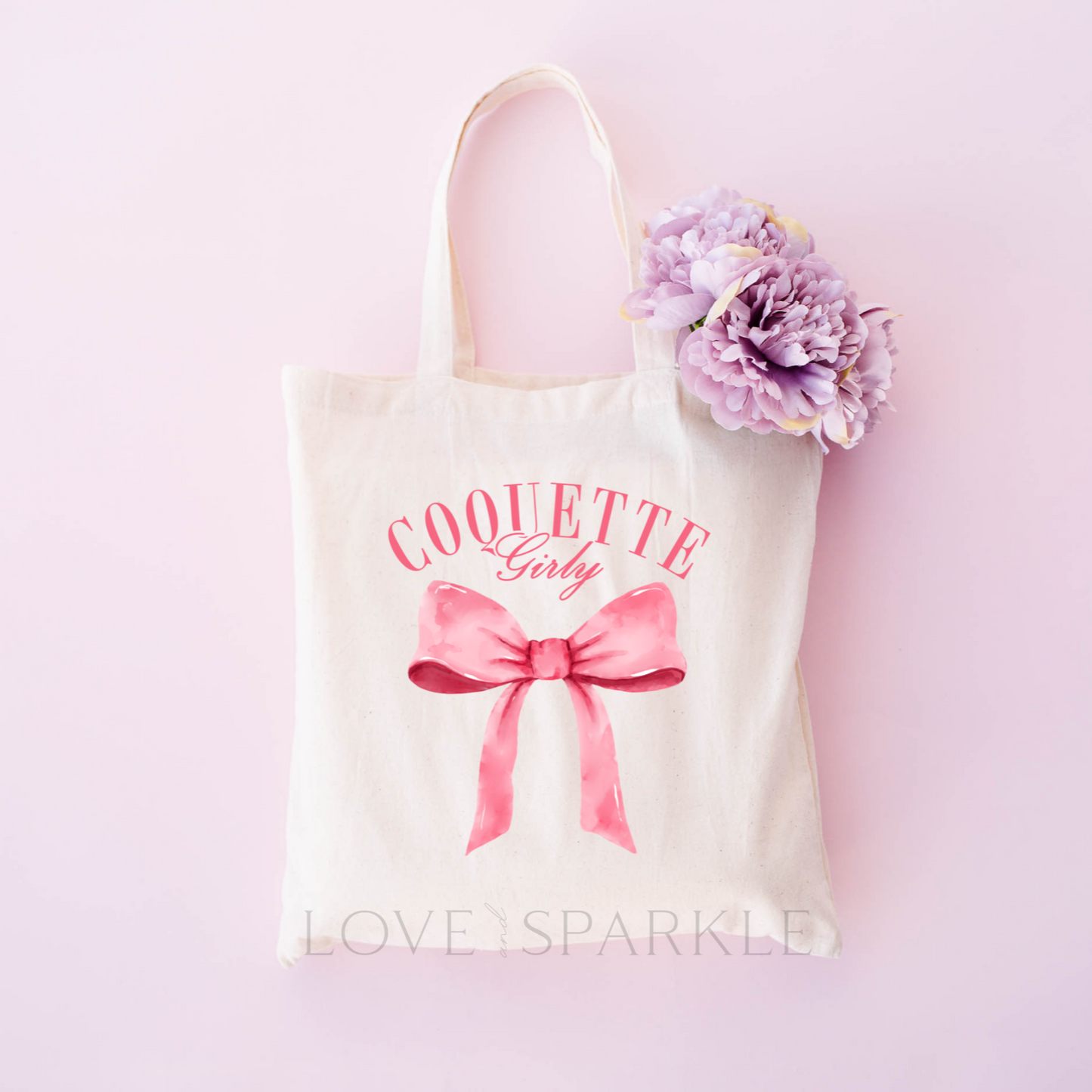 Coquette Girlie Tote Bag