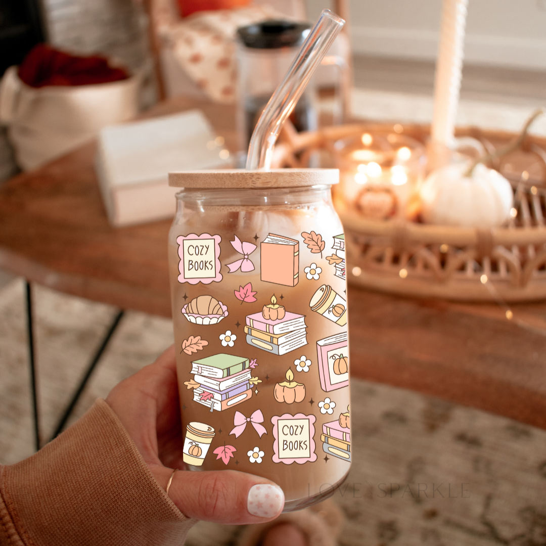 Autumn Bookish Lover Cup