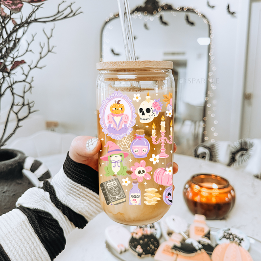 Spooky Witchy Halloween Cup