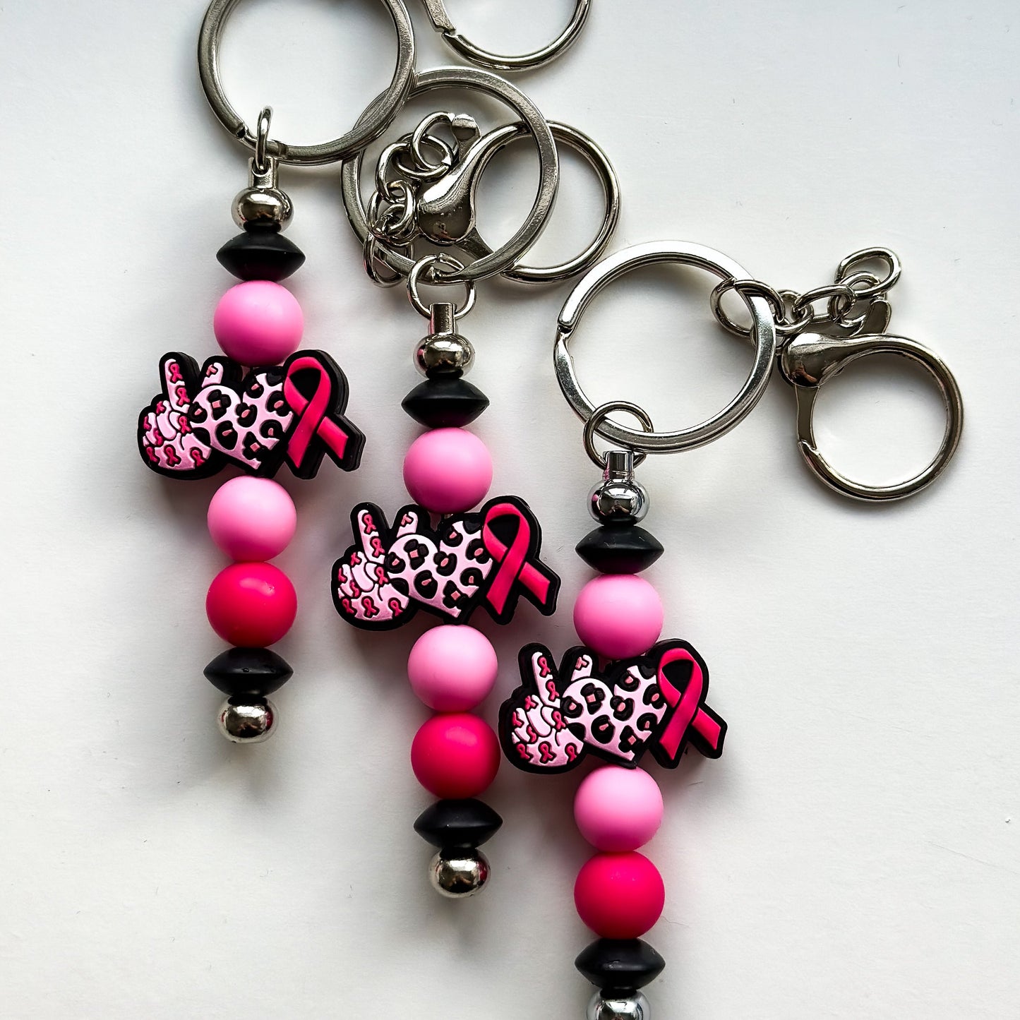 Breast Cancer Awareness Keychain