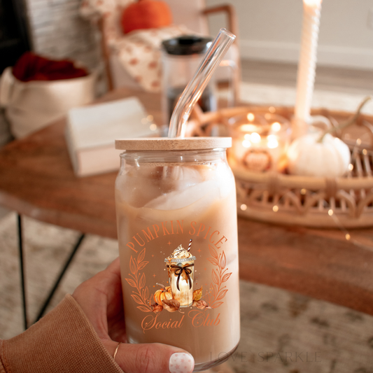 Pumpkin Spice Social Club Cup