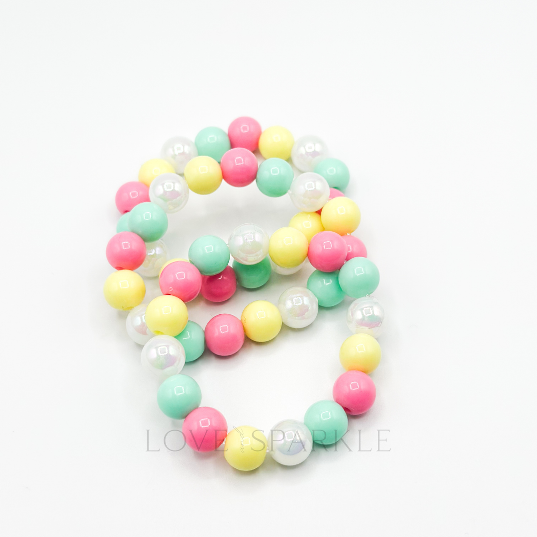 Bubblegum Beaded Kids Stack