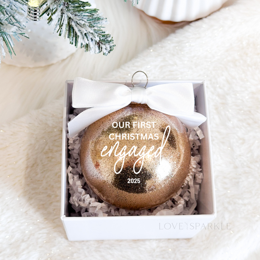 Our First Christmas Engaged