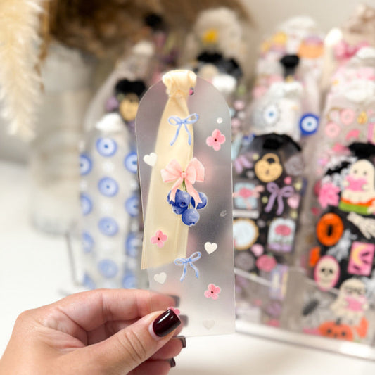 Blueberry Coquette Bookmark