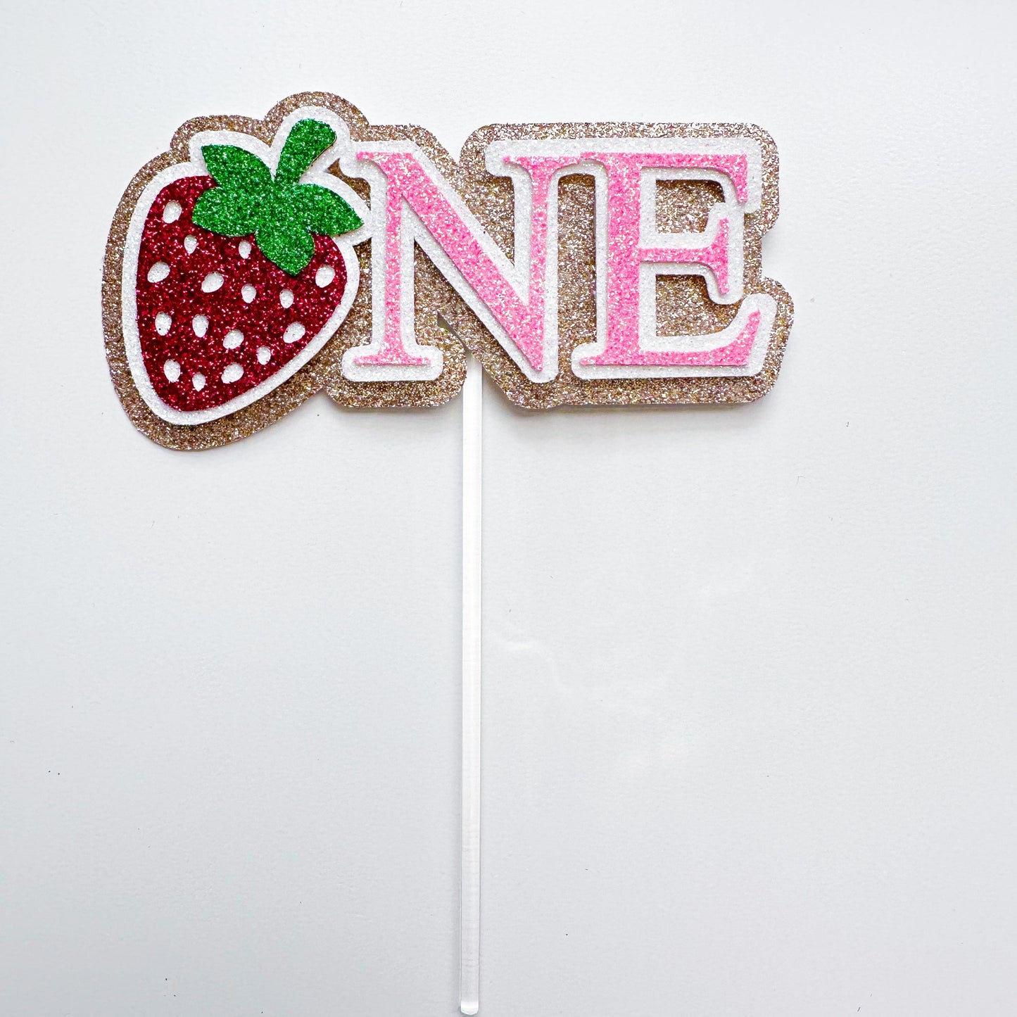 One Berry Sweet Cake Topper