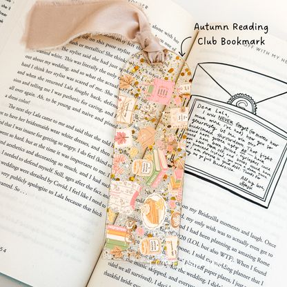 Autumn Reading Club Bookmark