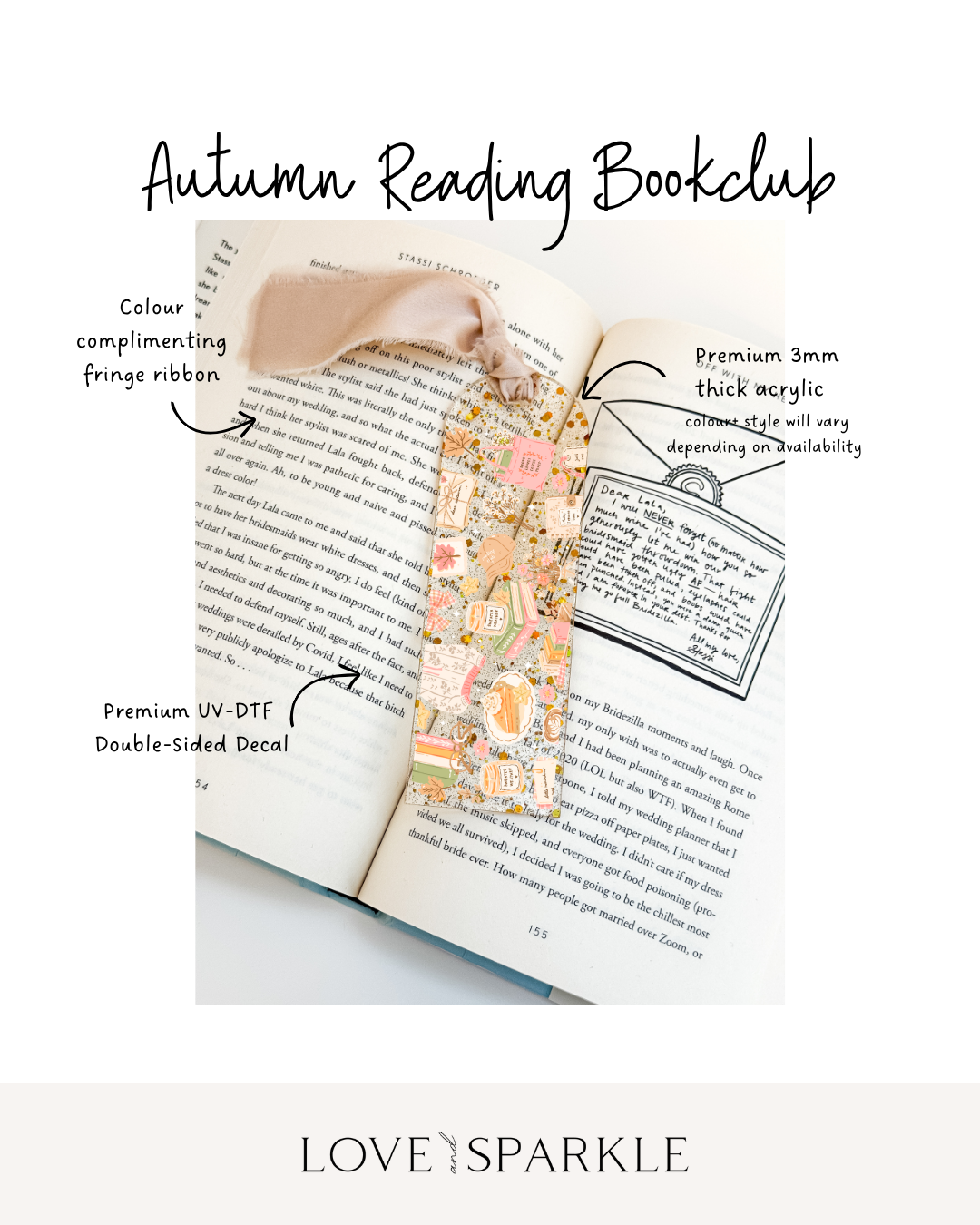 Autumn Reading Club Bookmark