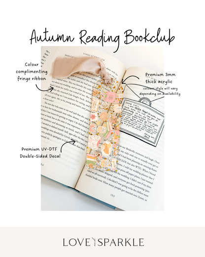 Autumn Reading Club Bookmark
