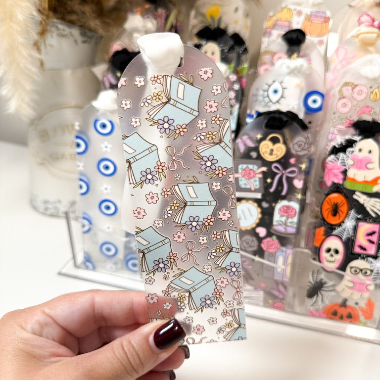 Floral Book Lover Bookmark