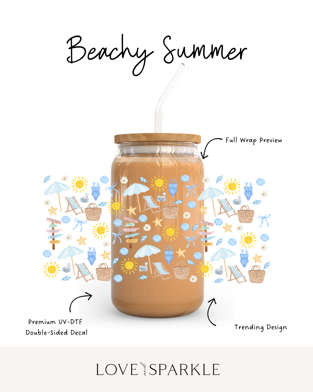 Beach Summer Vibes Cup