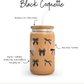 Black Coquette Cup