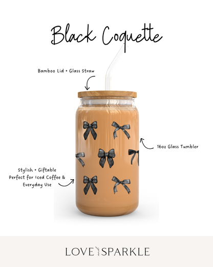 Black Coquette Cup