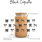 Black Coquette Cup