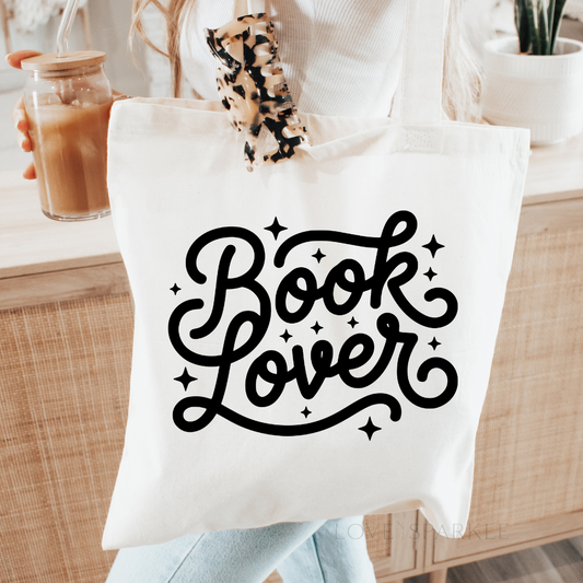 Book Lover Tote Bag