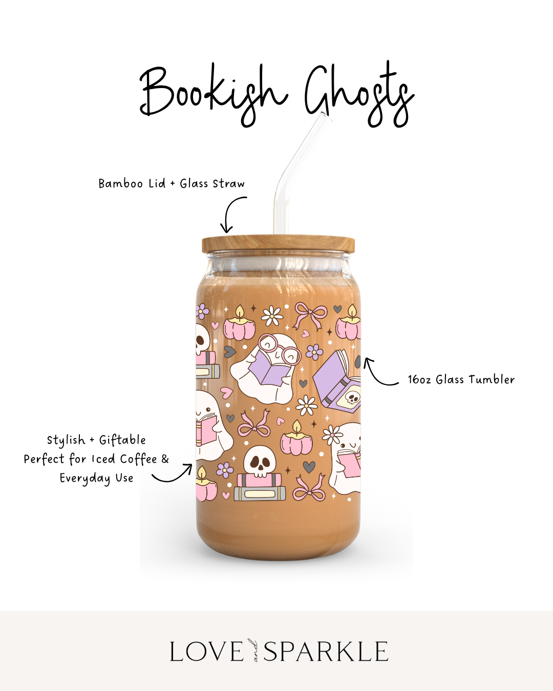 Bookish Ghosts Cup