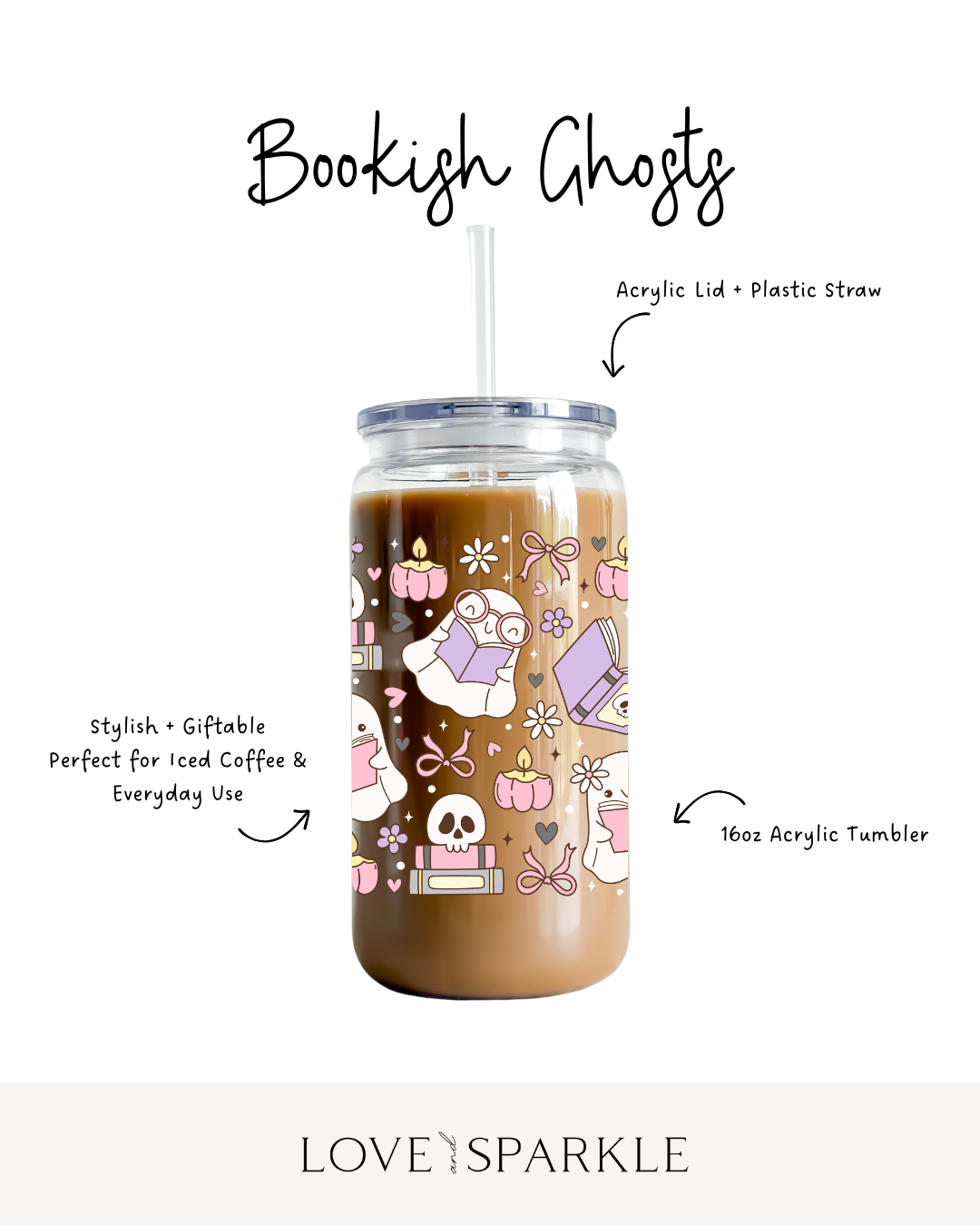 Bookish Ghosts Cup