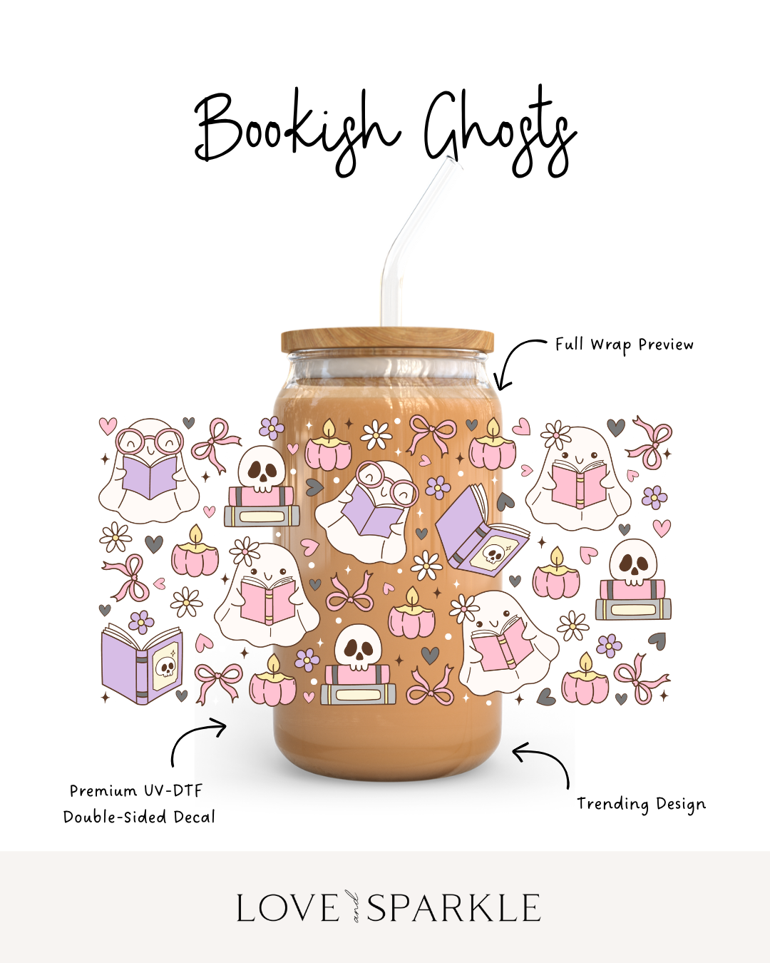 Bookish Ghosts Cup