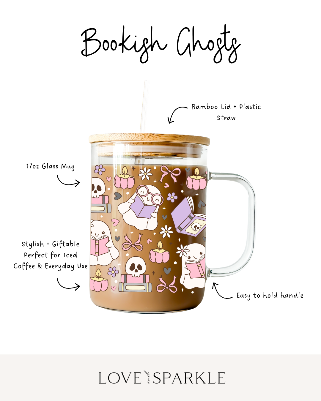 Bookish Ghosts Cup