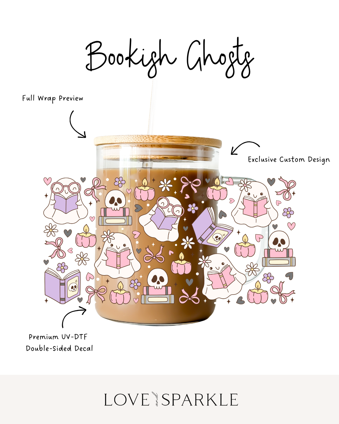Bookish Ghosts Cup