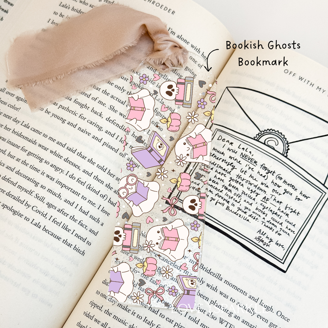 Bookish Ghosts Bookmark