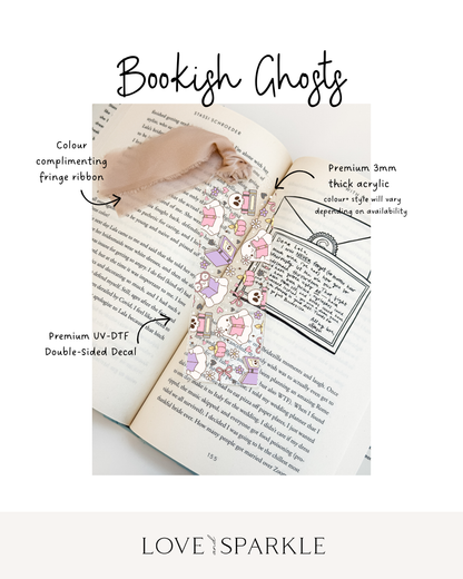 Bookish Ghosts Bookmark