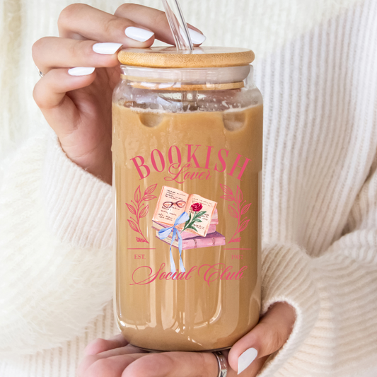 Bookish Lover Social Club Cup
