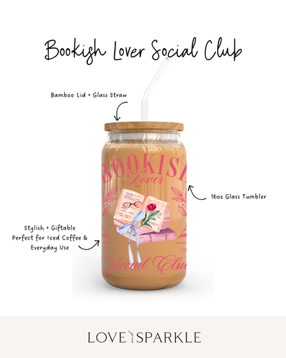 Bookish Lover Social Club Cup