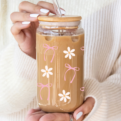 Bows + Daisies Cup