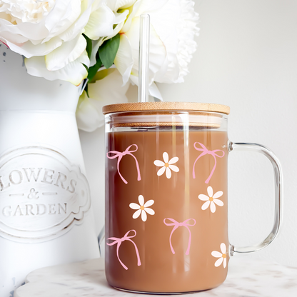 Bow + Daisies Cup