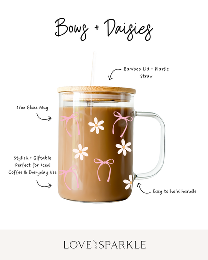 Bow + Daisies Cup