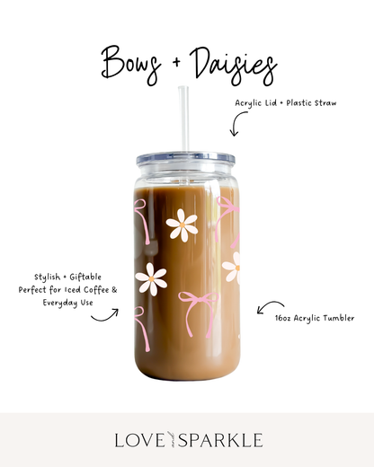 Bows + Daisies Cup