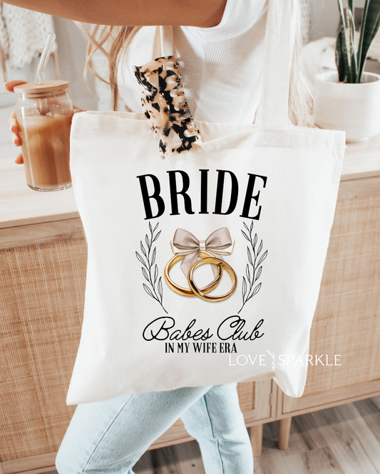 Bride Social Club Tote Bag