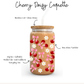 Cherry Daisy Coquette Cup