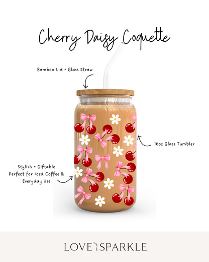 Cherry Daisy Coquette Cup