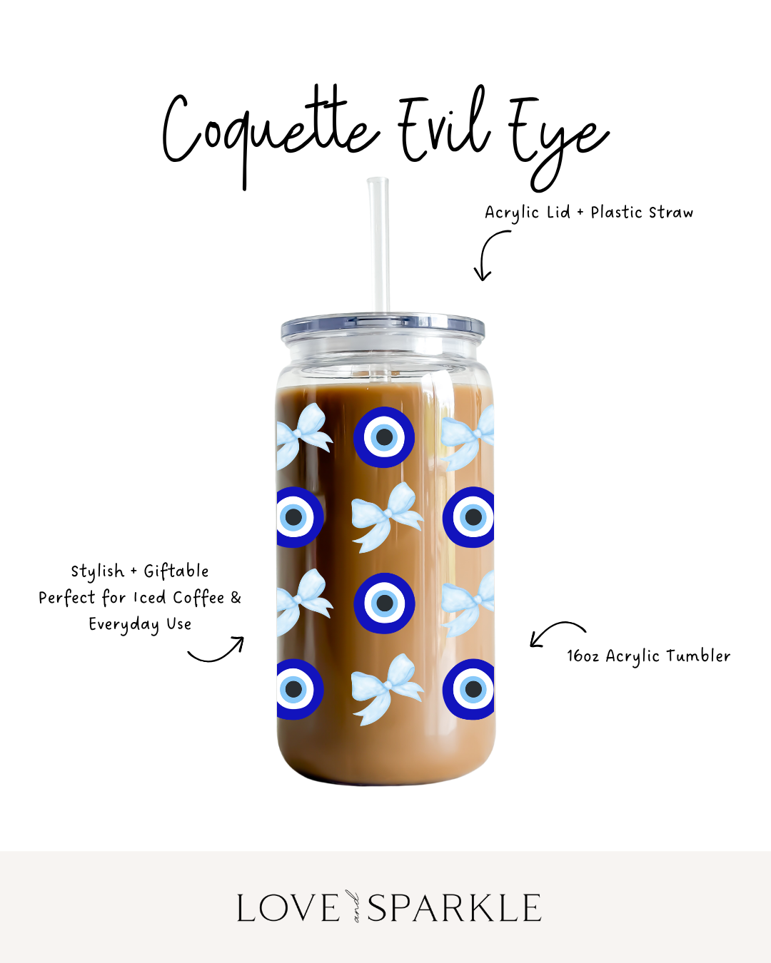 Coquette Evil Eye Cup