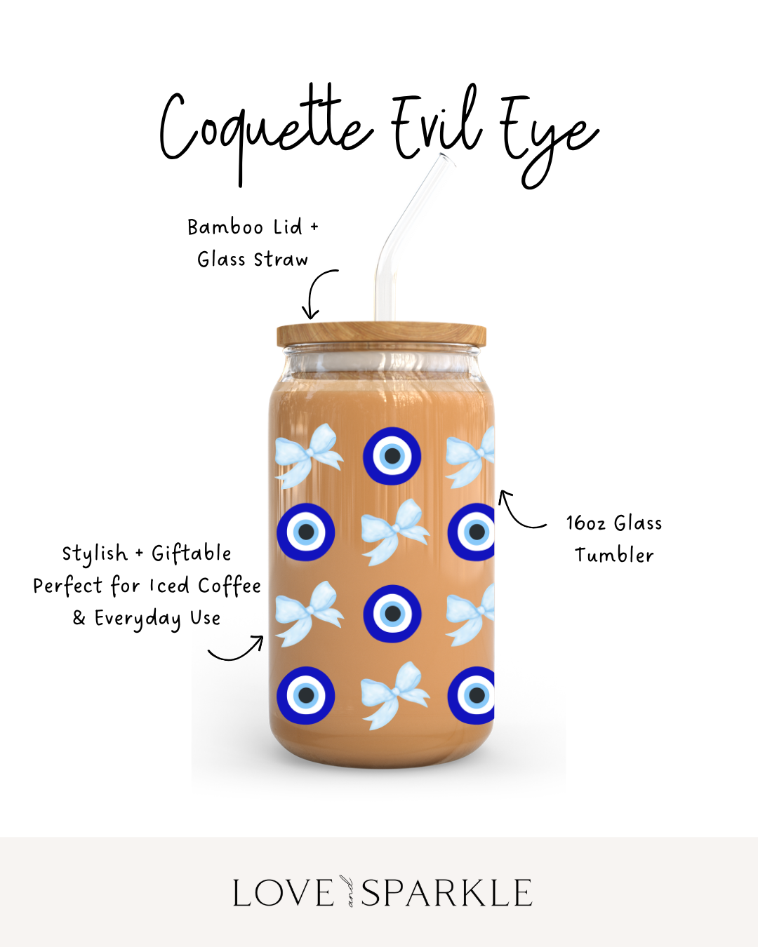Coquette Evil Eye Cup